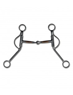 Mors de filet avec branches WESTERN Waldhausen