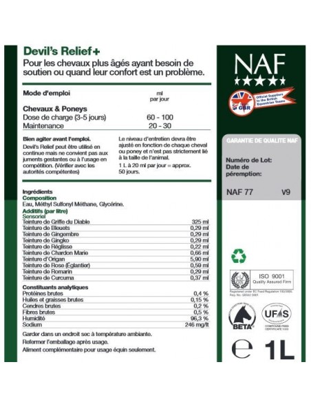 Devil's Relief + NAF