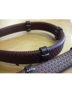 Rênes caoutchouc avec arrêtoirs Jump'In Hervé Godignon.