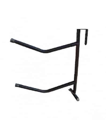 Porte-selle amovible double