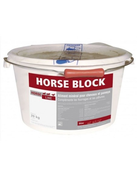 Aliment Minéral HORSE BLOCK Horse Line