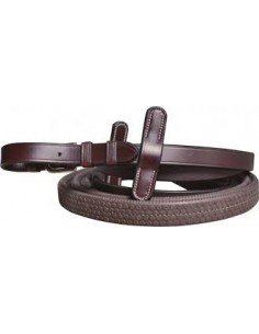 Rênes CAOUTCHOUC 16 mm