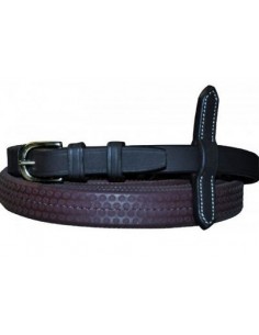 Rênes CAOUTCHOUC 16 mm Privilège Equitation