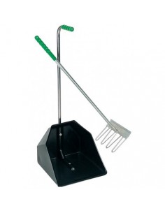 Pelle et râteau à crottins PRO La Gée