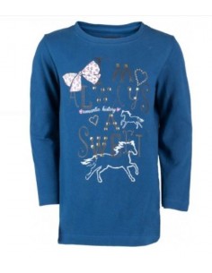T-shirt manches longues Fille PONY Horka 2