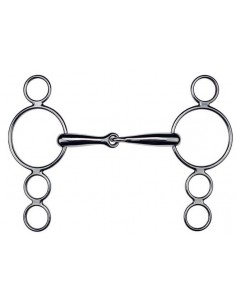 Mors réglable 4 anneaux plein FEELING