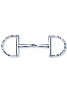 Mors filet Verdun 2en1 D-Ringtrense STÜBBEN