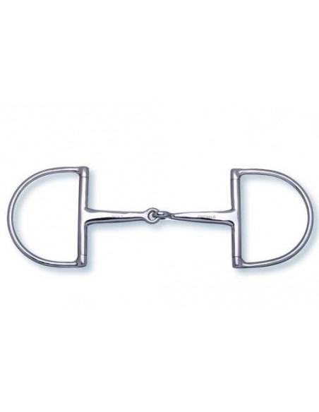 Mors filet Verdun 2en1 D-Ringtrense STÜBBEN