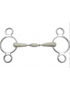 Filet réglable FEELING 3 anneaux flexi double brisure