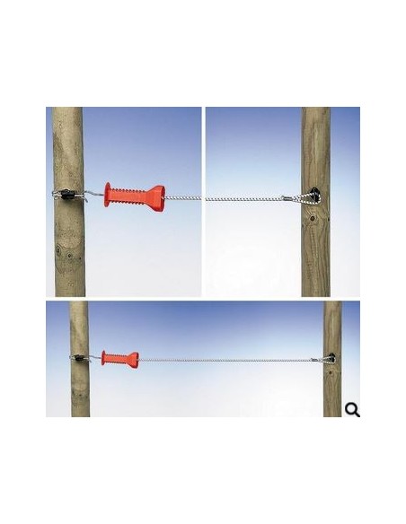 Kit porte cordon élastique 6m Gallagher