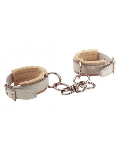 Entraves APOLLO cuir chrome et feutre