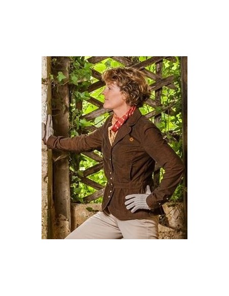 Veste Dame GRACE VELOURS Charles de Nevel