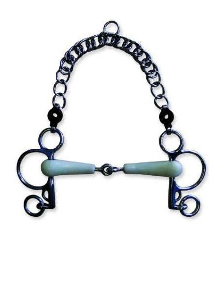 Mors Pelham flexi branches courtes LAMICELL