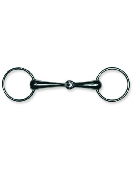 Mors 2 anneaux inox gros canon plein LAMICELL