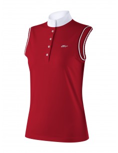 Polo de concours dame  sans manches FEDE Anna Scarpati