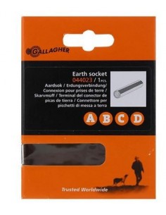 Connecteur pour piquets de terre Gallagher 2