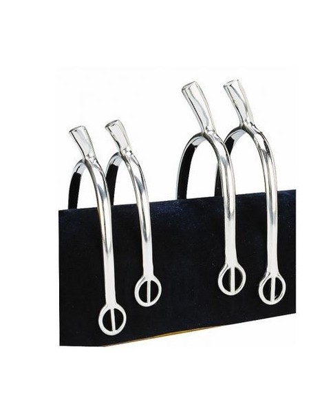 Éperons Feeling compensés à passants arrondis inox