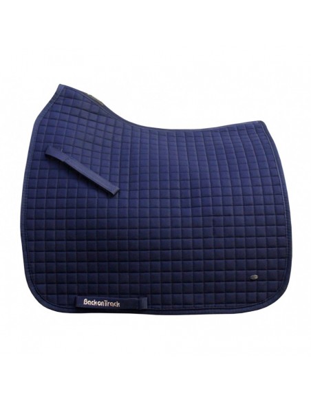 Tapis de selle N°1 Dressage Back on Track bleu marine