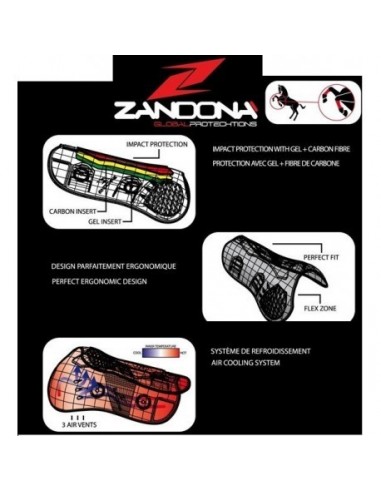 Protège-boulets Carbon Air Mouton Pénélope Leprevost