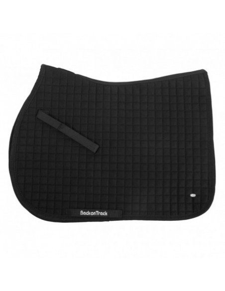 Tapis de selle N°1 Obstacle Back on Track noir