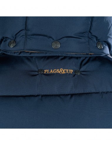 Sans-Manche Homme PARKANO Flags&Cup - marine/marron