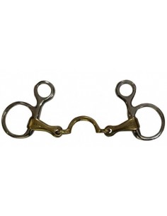 Mors baucher double brisure et passage de langue Jump'in