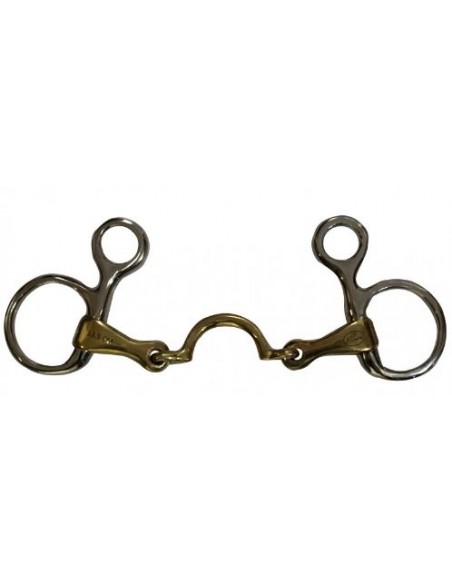 Mors baucher double brisure et passage de langue Jump'in