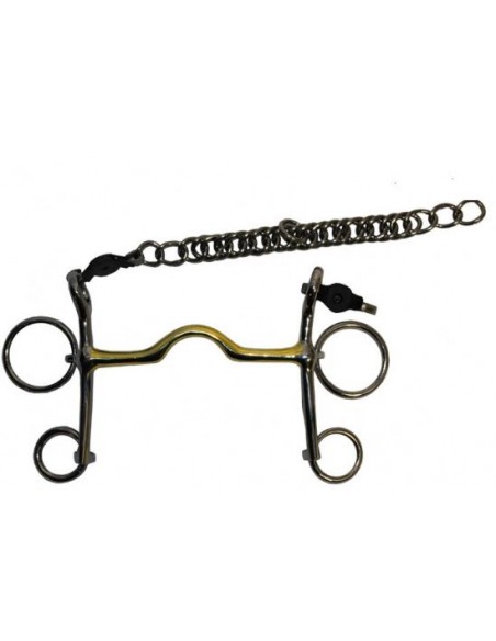 Mors Pelham droit à passage de langue Jump'In