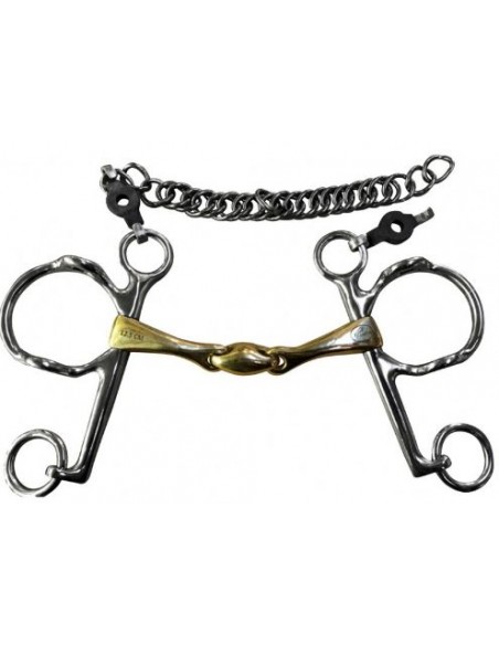 Mors Pelham releveur double brisure Jump'In