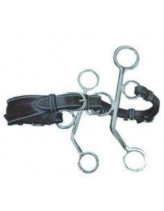 Hackamore cuir branches courtes Jump'In