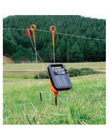 Electrificateur S20 avec batterie et pied de support Gallagher | Sellerie Sylvie Equitation