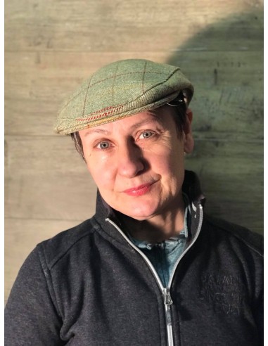 Casquette Tweed LANARK Oxford Blue