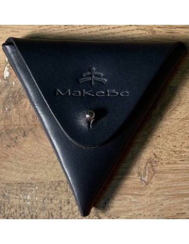 Porte-monnaie en cuir Makebe