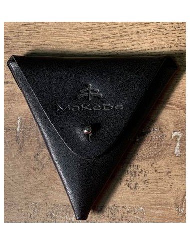 Porte-monnaie en cuir Makebe