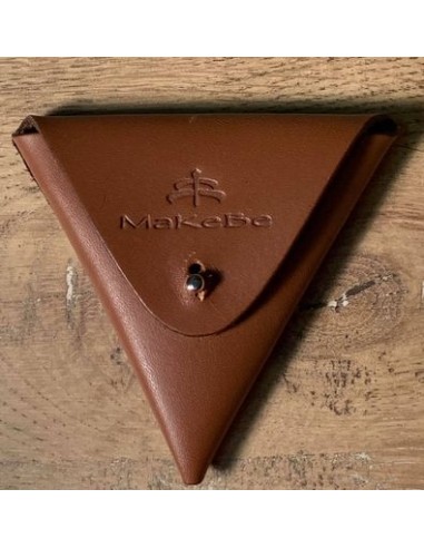 Porte-monnaie en cuir Makebe