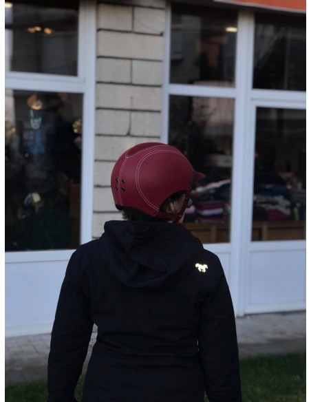 Casque d'Equitation EPONA FRAMBOISE Egide (édition limitée)