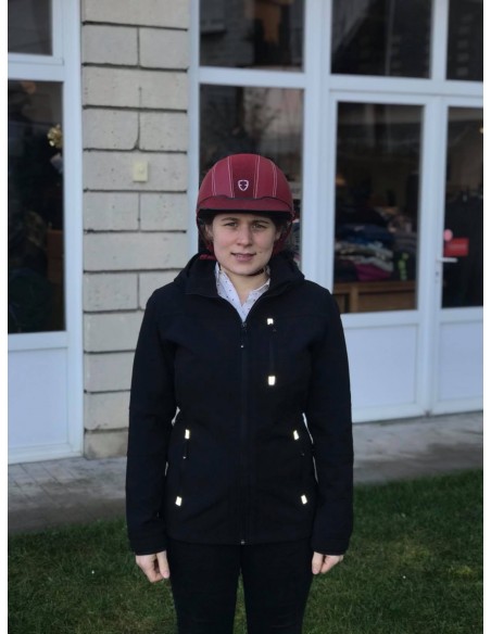 Casque d'Equitation EPONA FRAMBOISE Egide (édition limitée)