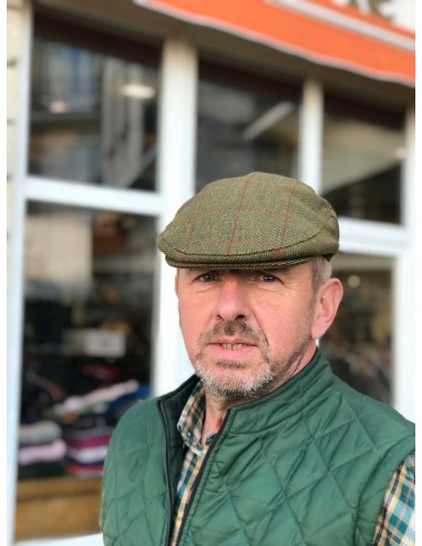 Casquette TWEED Oxford Blue