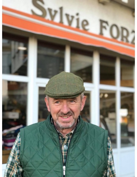 Casquette TWEED Oxford Blue