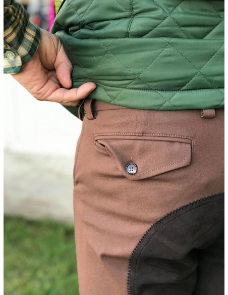 Pantalon d'équitation Homme fond peau COLINO Cavallo