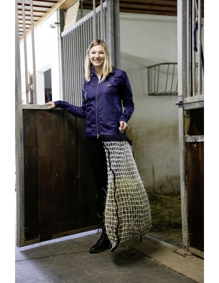 Filet à foin avec aide au remplissage Kerbl