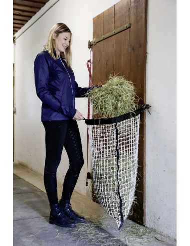 Filet à foin avec aide au remplissage Kerbl