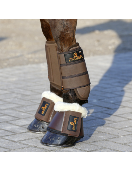 Cloches mouton SHEEPSKIN en cuir Kentucky.