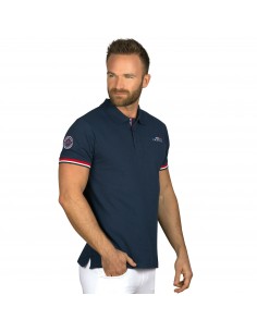 Polo Homme FRANCE Flags&Cup marine
