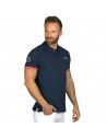 Polo Homme FRANCE Flags&Cup marine