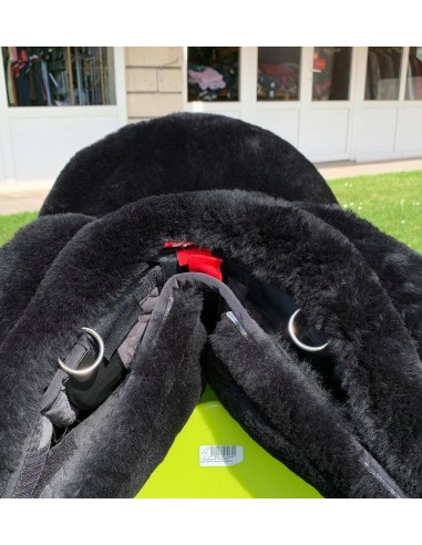 Selle en mouton avec tapis intégré Mattes