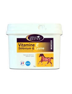 Vitamine E avec SELENIUM & LYSINE en poudre Horse Master