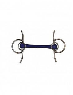 Mors aiguille droit caoutchouc Jump'in