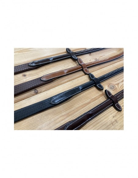 Rênes caoutchouc WEEK MONDAY Jump'In