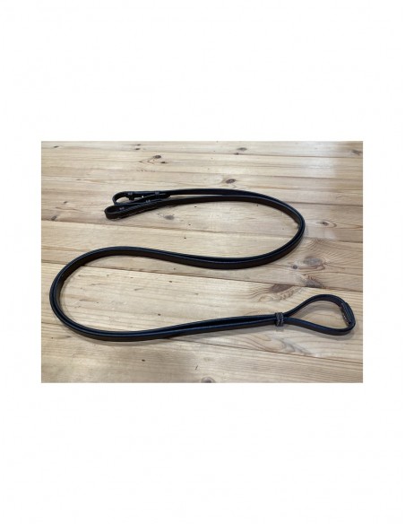 Rênes cuir lisse WEEK Jump'in